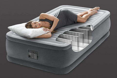 Twin Comfort Plush Elevated Airbed With Bip 191x99x46cm