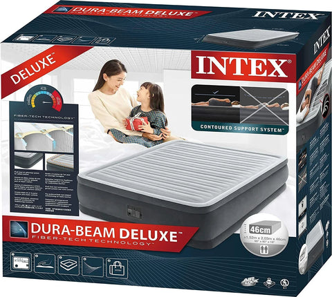 Twin Comfort Plush Elevated Airbed With Bip 191x99x46cm