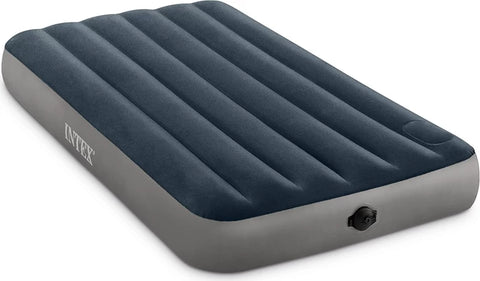 Twin Dura-Beam Single High Airbed with 2-Step Pump 191x99x25cm