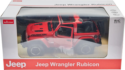 Rastar 1:14 JEEP Wrangler Rubicon Red R/C
