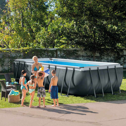 Intex - Ultra XTR Frame Above Ground Rectangular Pool 549x274x132cm