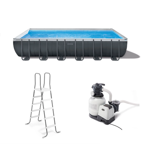 Intex - Ultra XTR Frame Above Ground Rectangular Pool Set 732x366x132cm