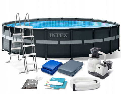 Intex - Ultra XTR Frame Above Ground Round Pool 549x132cm