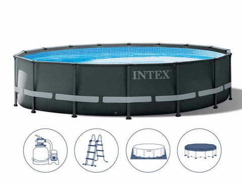 Ultra XTR Frame Above Ground Round Pool Set 488x122cm