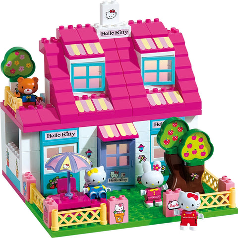 Unico Plus Hello Kitty House, 59 Pieces