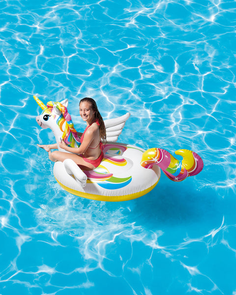 Unicorn Ride-On Inflatable Pool Float