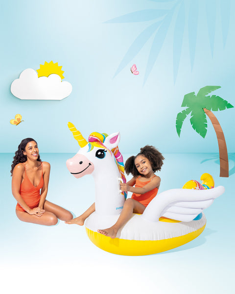 Unicorn Ride-On Inflatable Pool Float