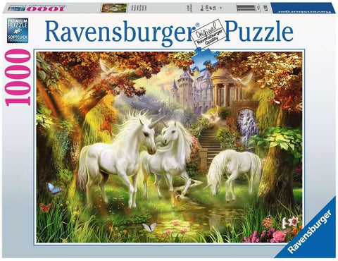 Unicorns In The Forest Puzzle, 1000 Pieces