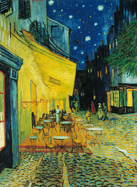 Van Gogh Terrace at Night Puzzle, 1000 Pieces, Museum Collection