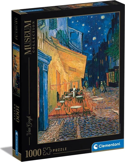 Van Gogh Terrace at Night Puzzle, 1000 Pieces, Museum Collection