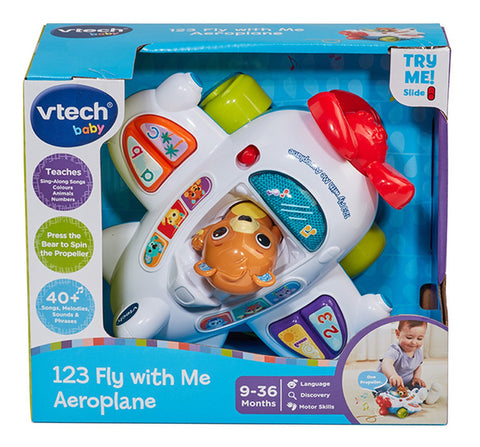 VTech 123 Fly with Me Aeroplane