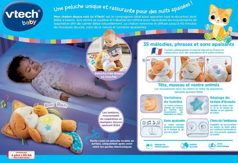 VTech Mon Chaton Douce Nuit
