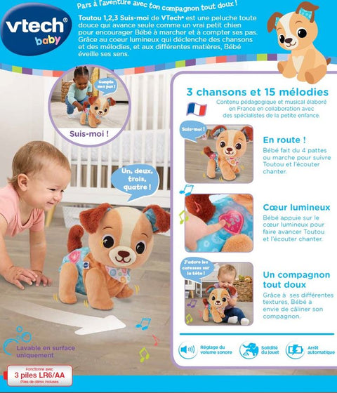 VTech Toutou 1,2,3 suis-moi