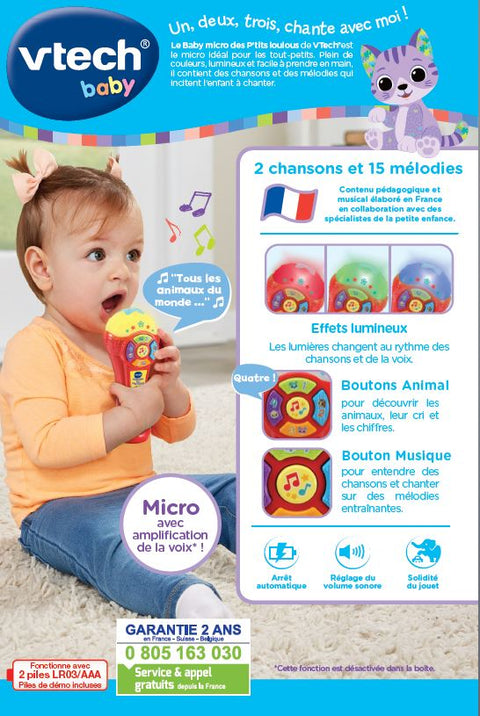 VTech Baby Micro Des P'tits Loulous