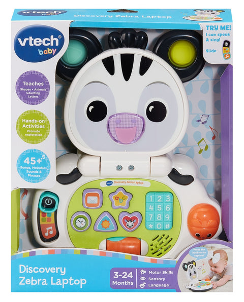 VTech Discovery Zebra Laptop