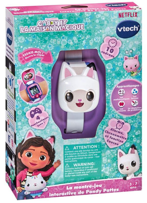 VTech Gabby et la Maison Magique La Montre-Jeu Interactive De Pandy Pattes