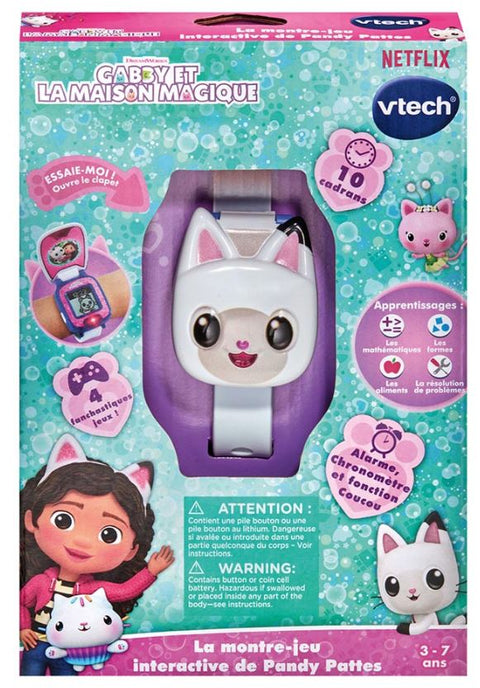 VTech Gabby et la Maison Magique La Montre-Jeu Interactive De Pandy Pattes