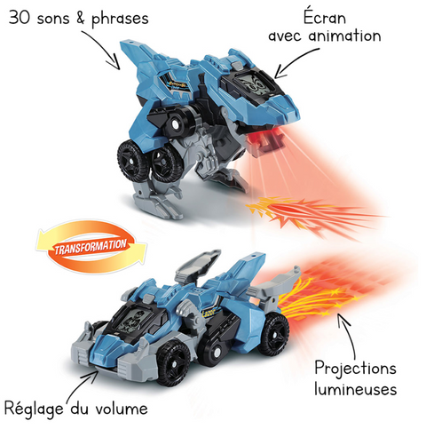 VTech Lazor Le Super Vélociraptor Fire Véhicules Interactifs