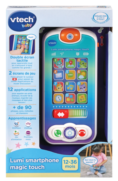 VTech Lumi Smartphone Magic Touch Telephone Interactif