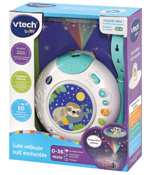 VTech Lumi Veilleuse Nuit Enchantée 80-540305