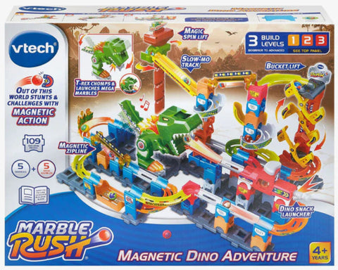 VTech Marble Rush Magnetic Dino Adventure Playset