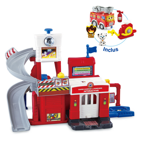 VTech Super Caserne De Pompiers Interactive - Série Pro