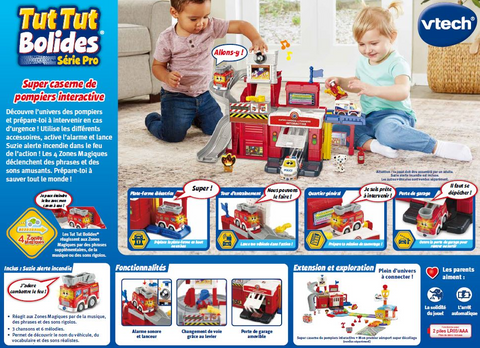 VTech Super Caserne De Pompiers Interactive - Série Pro