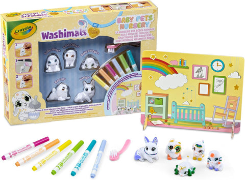 Washimals Baby Pets Nursery Activity Set