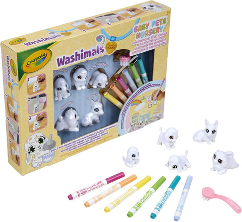 Washimals Baby Pets Nursery Activity Set