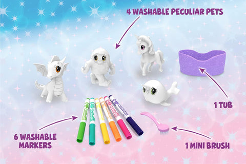 Washimals Peculiar Pets Activity Set