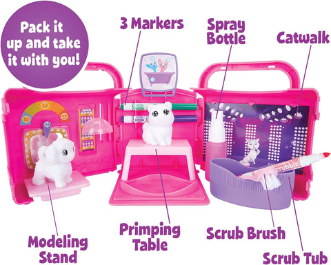 Washimals Pets Beauty Salon Playset