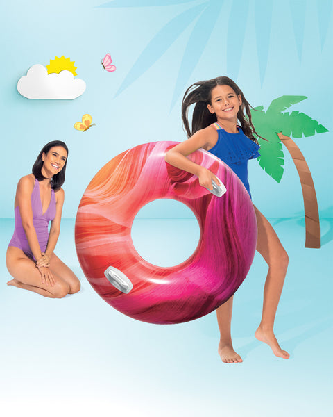 Waves Of Nature Inflatable Swim Tubes 114cm