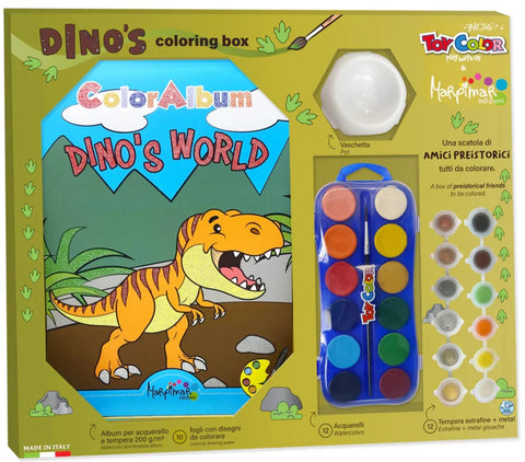 Dino's Coloring Box