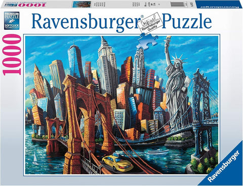 Welcome to New York Puzzle, 1000 Pieces