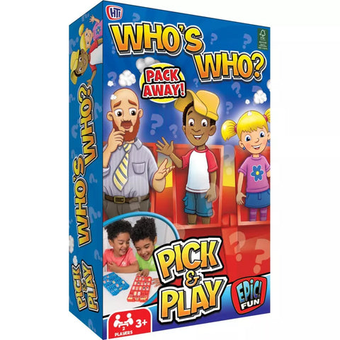 HTI Games Who's Who Pick & Play Game