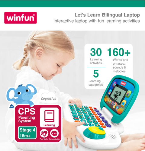 Winfun Let's Learn Bilingual Laptop