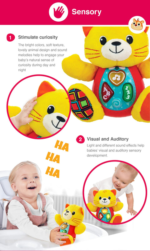 Winfun Sing 'N Learn With Me Kelsey Cat