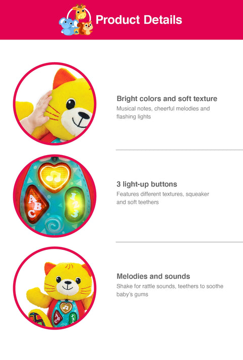 Winfun Sing 'N Learn With Me Kelsey Cat