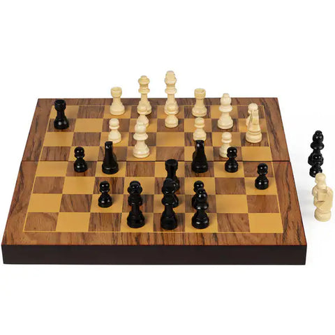 Wood Folding Chess Set