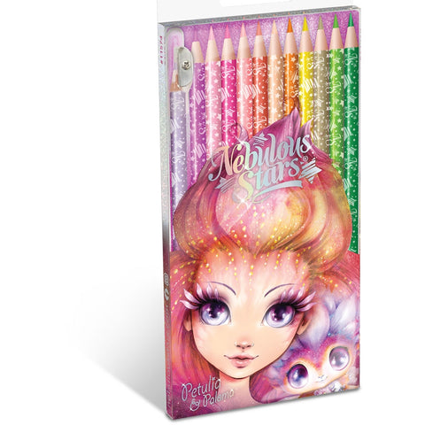 Wooden Color Pencils 12-pack Assortment