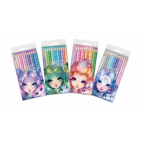 Wooden Color Pencils 12-pack Assortment