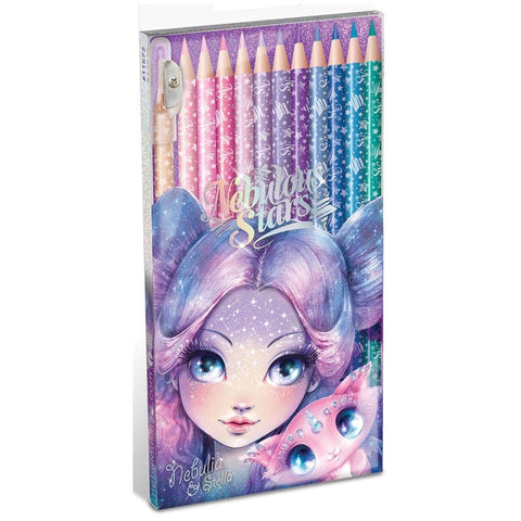 Wooden Color Pencils 12-pack Assortment