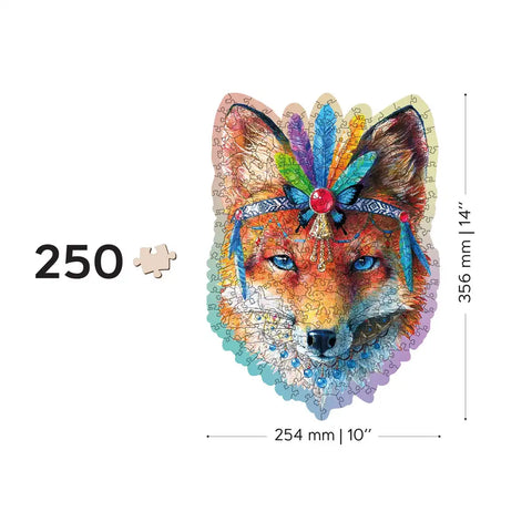 Wooden Puzzle: The Mystic Fox 250pcs