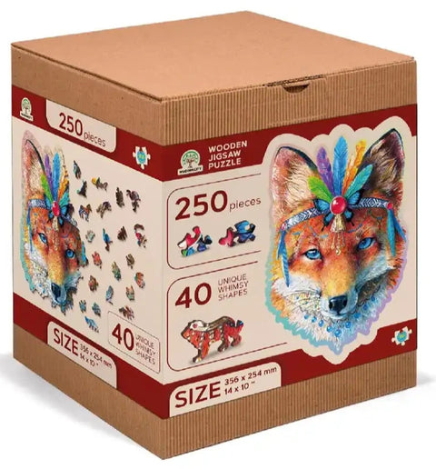 Wooden Puzzle: The Mystic Fox 250pcs