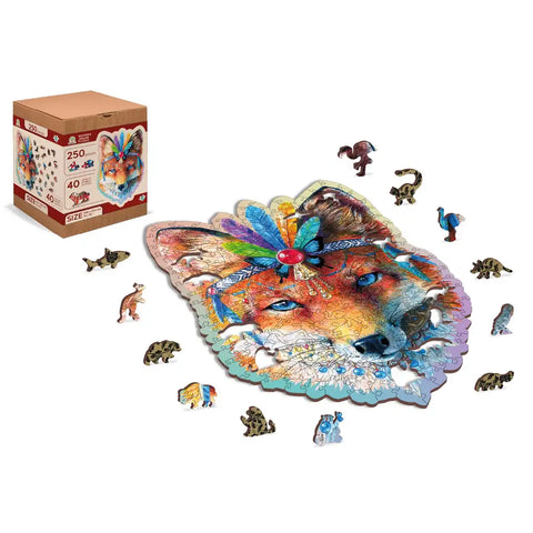 Wooden Puzzle: The Mystic Fox 250pcs