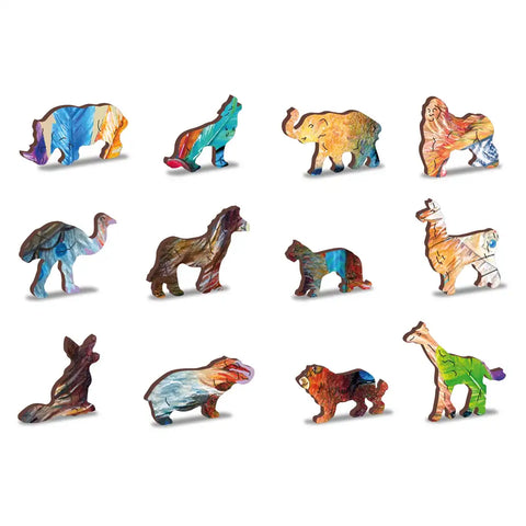 Wooden Puzzle: The Mystic Fox 150pcs