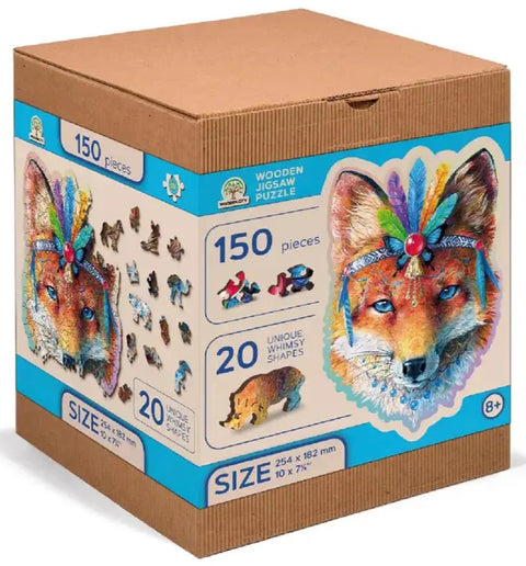 Wooden Puzzle: The Mystic Fox 150pcs