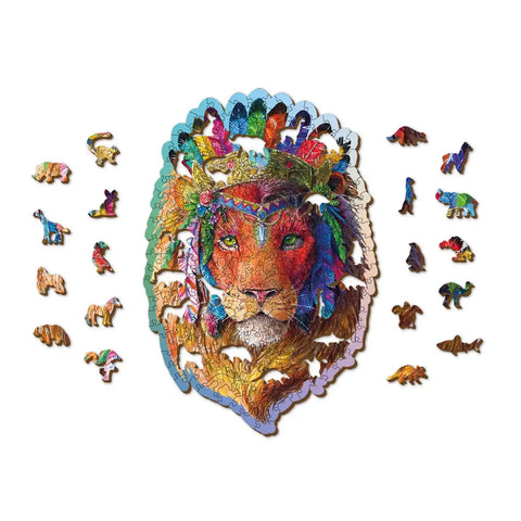 Wooden Puzzle: The Mystic Lion 250pcs