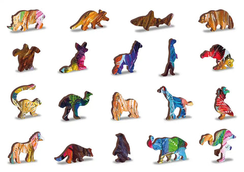 Wooden Puzzle: The Mystic Lion 250pcs