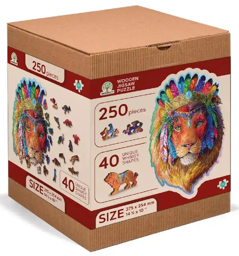 Wooden Puzzle: The Mystic Lion 250pcs